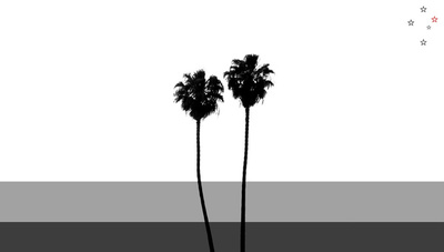 Classic Palm Trees by Derek Delacroix
