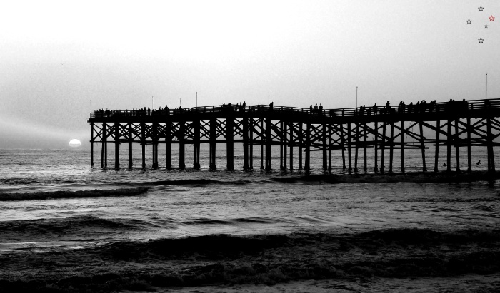 Crystal Pier at Sunset