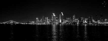San Diego After Dark by Derek Delacroix