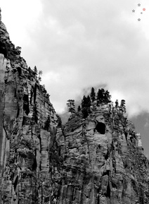 Cliffs of Zion by Derek Delacroix