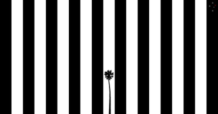 Palm Tree Flag by Derek Delacroix